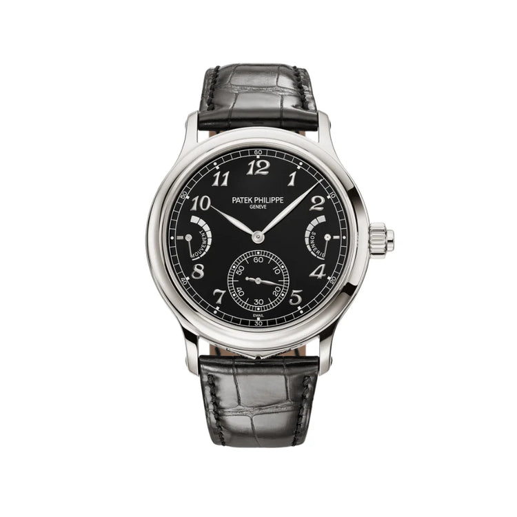 Grand Complications Grande Sonnerie and Petite Sonnerie Minute Repeater Platinum Black Dial image 0