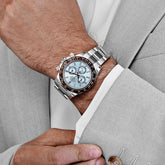 Platinum Ice Blue Baguette Diamond Dial image 4