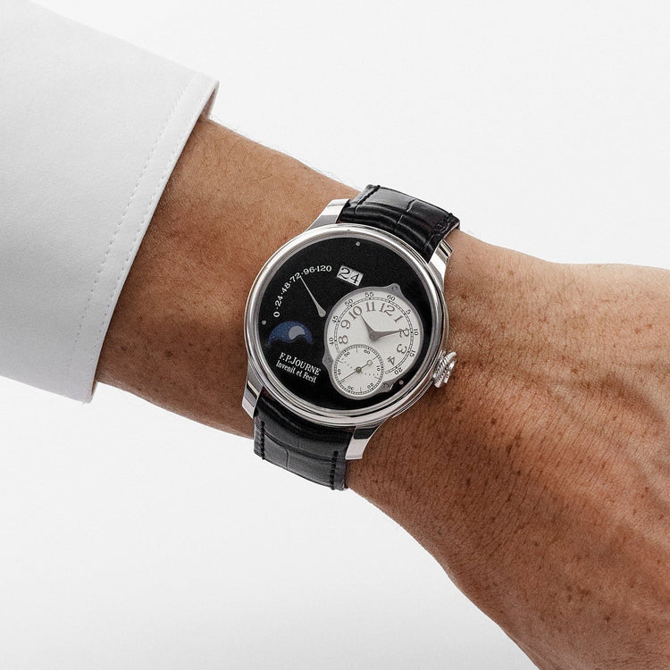 Octa Lune Ref. LN Black Label Platinum Black Dial image 2