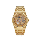Royal Oak Jumbo Extra-Thin Yellow Gold Openworked (2024) image 0