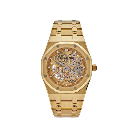 Royal Oak Jumbo Extra-Thin Yellow Gold Openworked (2024) image 0