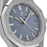 Royal Oak Ladies Selfwinding Frosted White Gold Blue Dial image 5