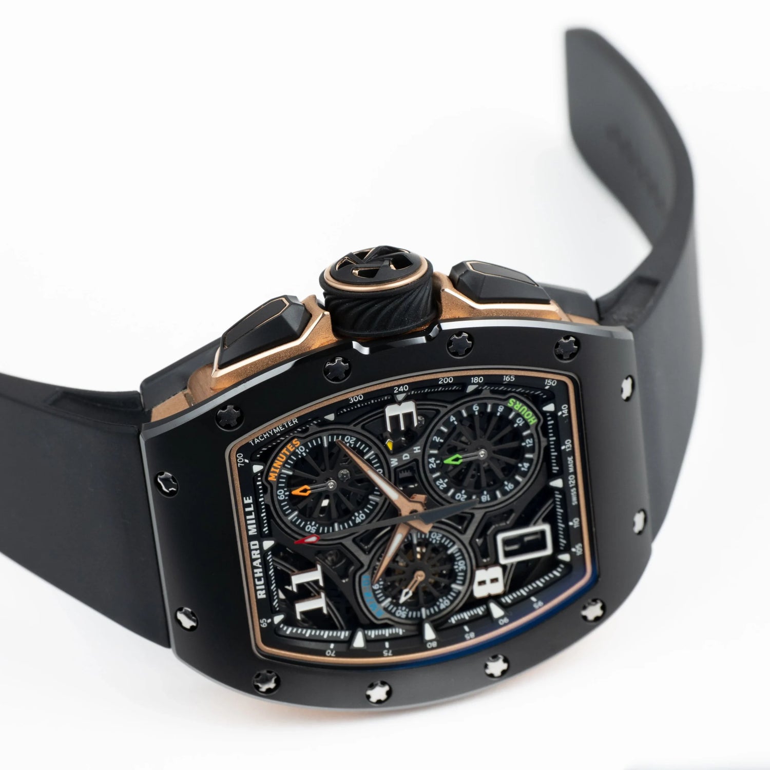 RM 72-01 Lifestyle In-House Chronograph Black Ceramic Rose Gold (2025) image 5