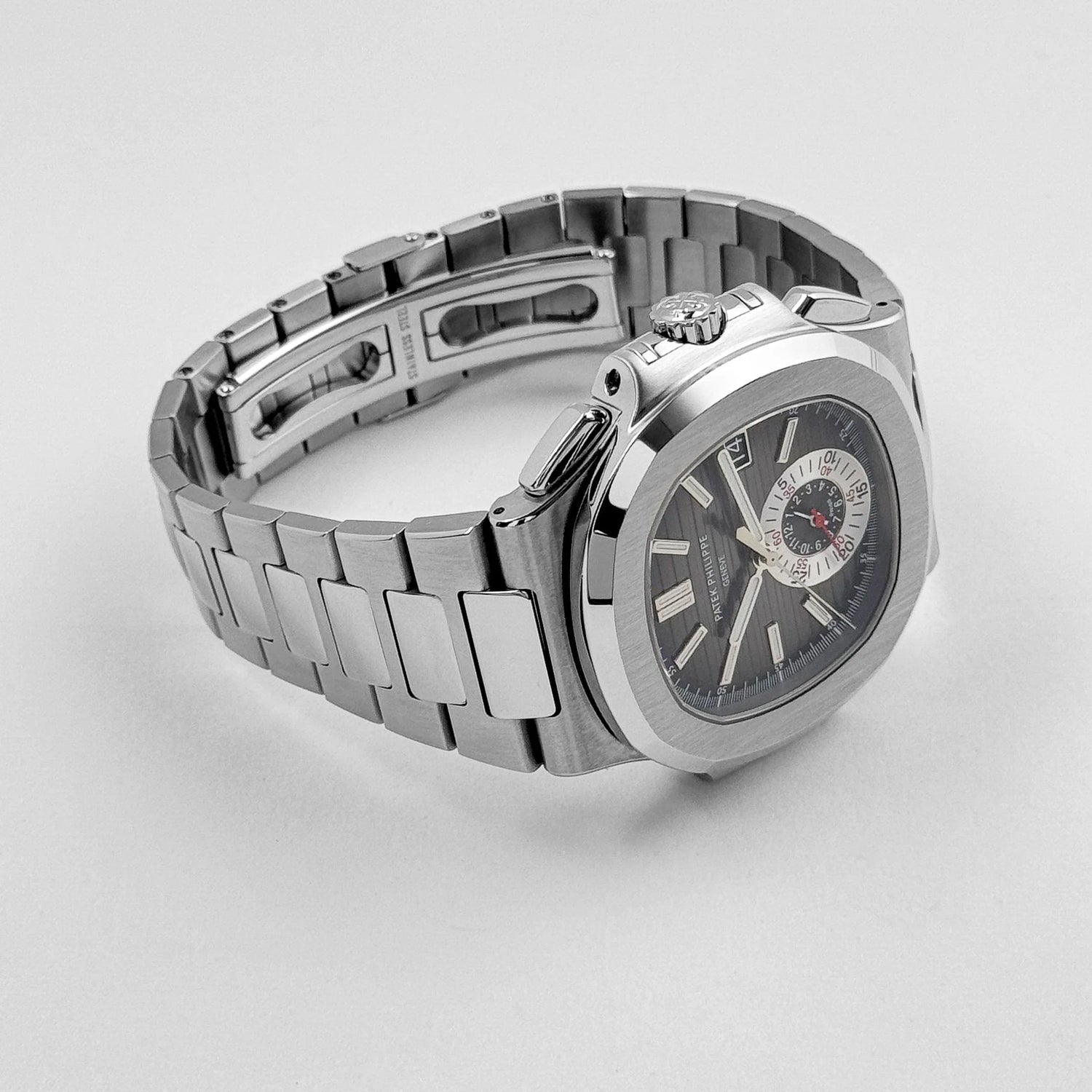 Nautilus Chronograph Stainless Steel Grey Dial (2013) image 8