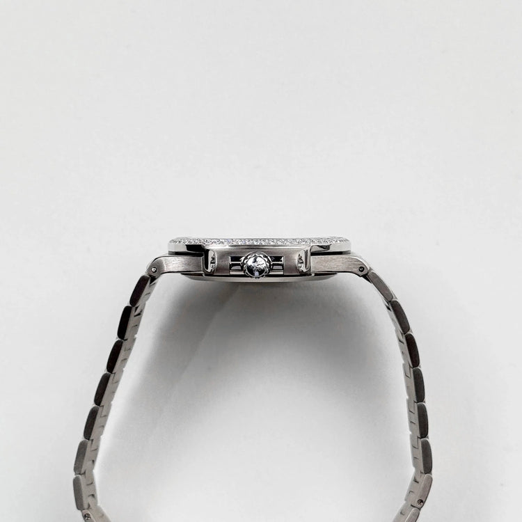 Nautilus White Gold White Dial Diamond Set (2004) image 7
