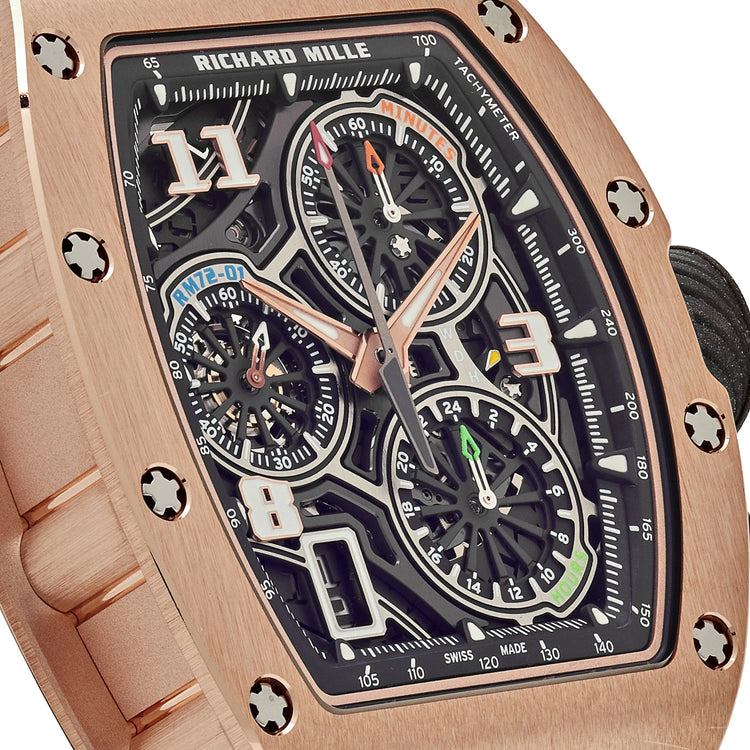 RM 72-01 Lifestyle In-House Chronograph Rose Gold image 7