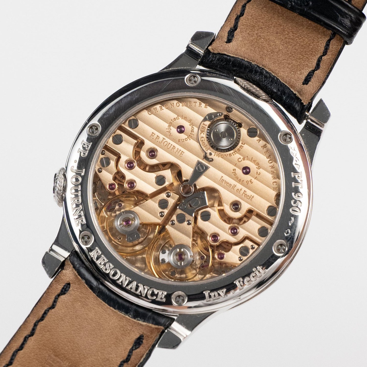 Chronomètre À Résonance Ref. RN Platinum Grey Dial (2007) image 10