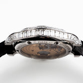 Tourbillon Souverain Joaillerie Platinum Diamond Bezel Black Dial image 9