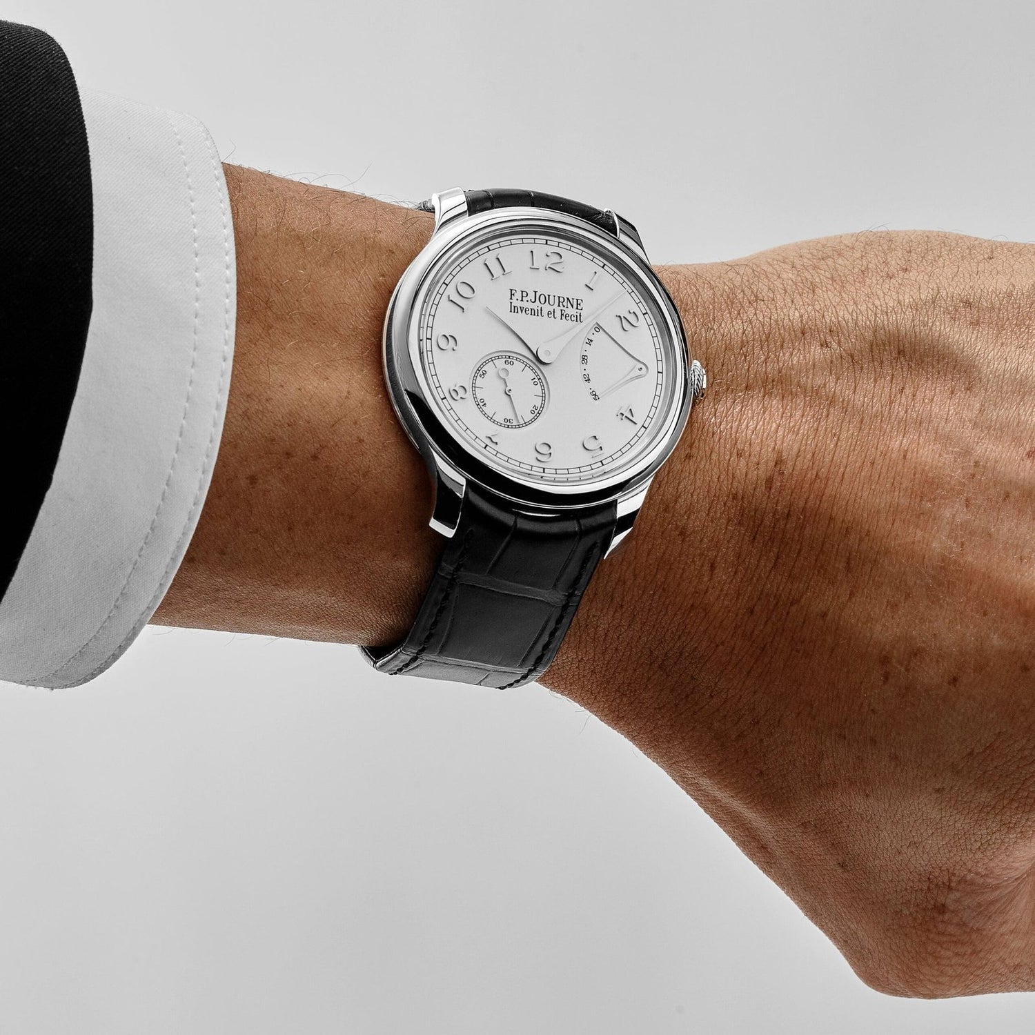 Chronomètre Souverain Ref. CS Platinum White Dial (2019) image 1