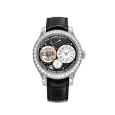 Tourbillon Souverain Joaillerie Platinum Diamond Bezel Black Dial image 0
