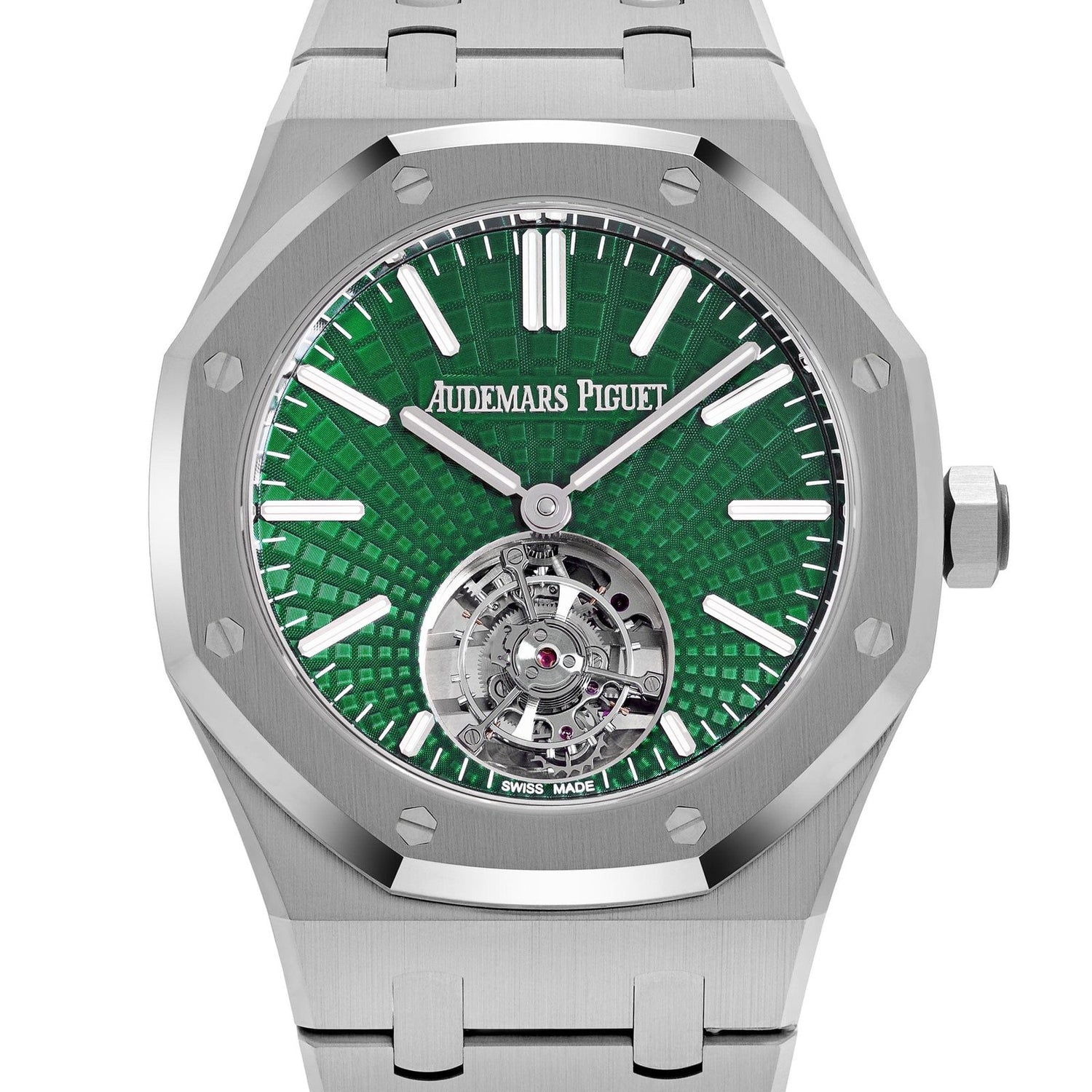 Royal Oak Flying Tourbillon Titanium Green Dial Limited Edition (2021) image 1