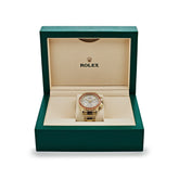 Daytona Yellow Gold Sapphire Bezel Mother Of Pearl Dial image 5