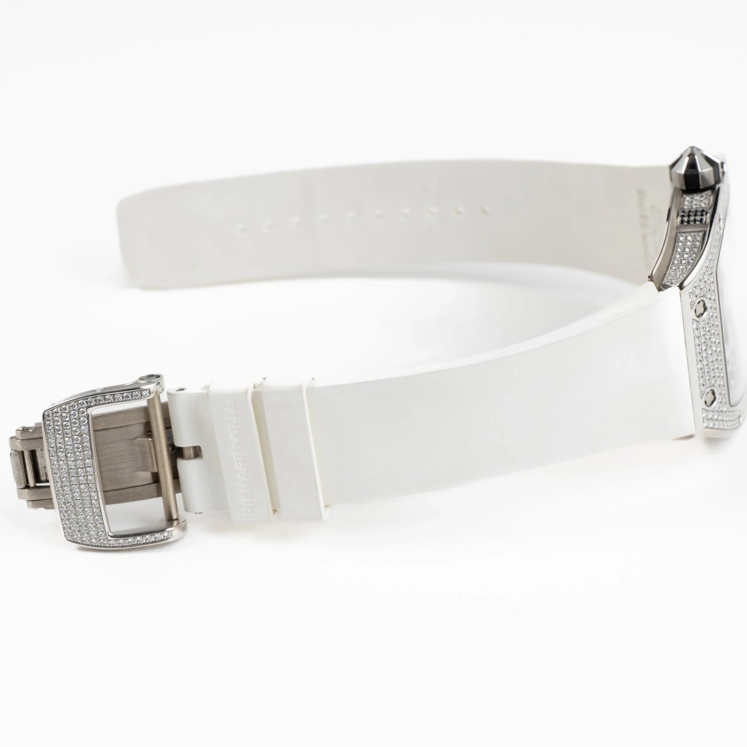 RM 67-01 Lifestyle Extra Flat White Gold Diamond Set image 6