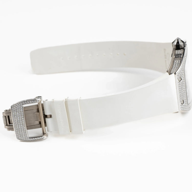 RM 67-01 Lifestyle Extra Flat White Gold Diamond Set image 6