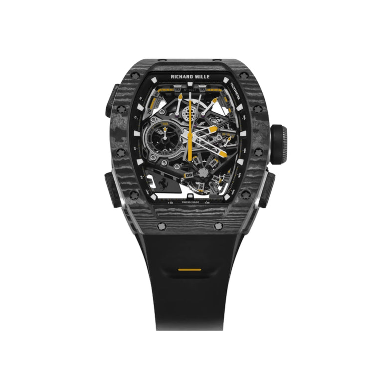 RM 43-01 Ferrari Tourbillon Split-Seconds Chronograph Carbon TPT Limited Edition image 0