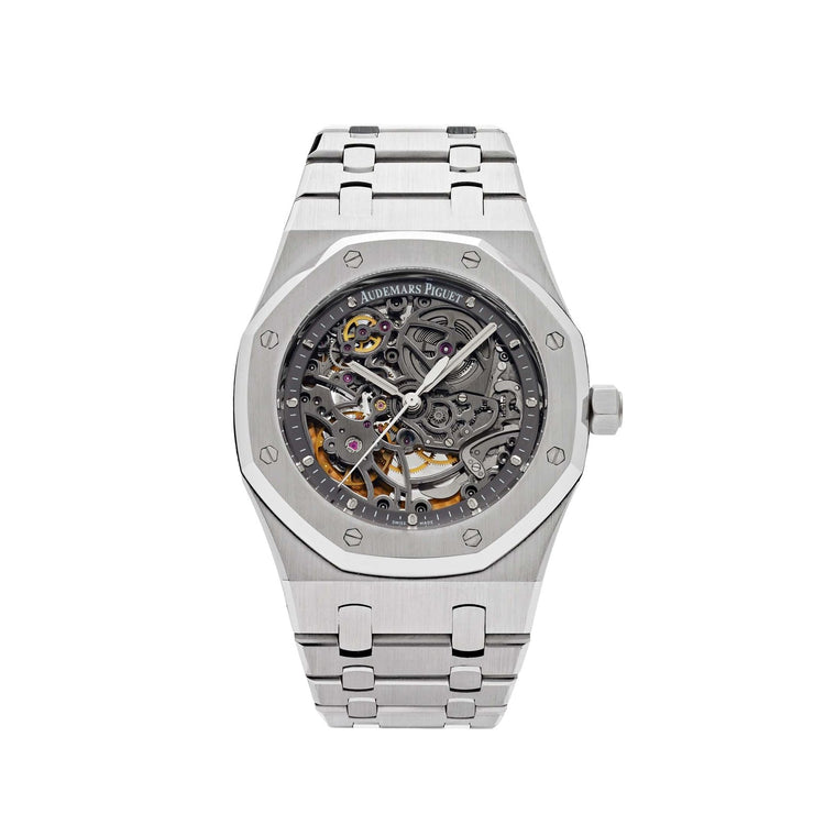 Royal Oak Openworked Stainless Steel Dial image 0