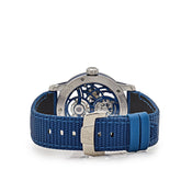 Code 11.59 Tourbillon Openworked White Gold Blue Ceramic Limited Edition image 4