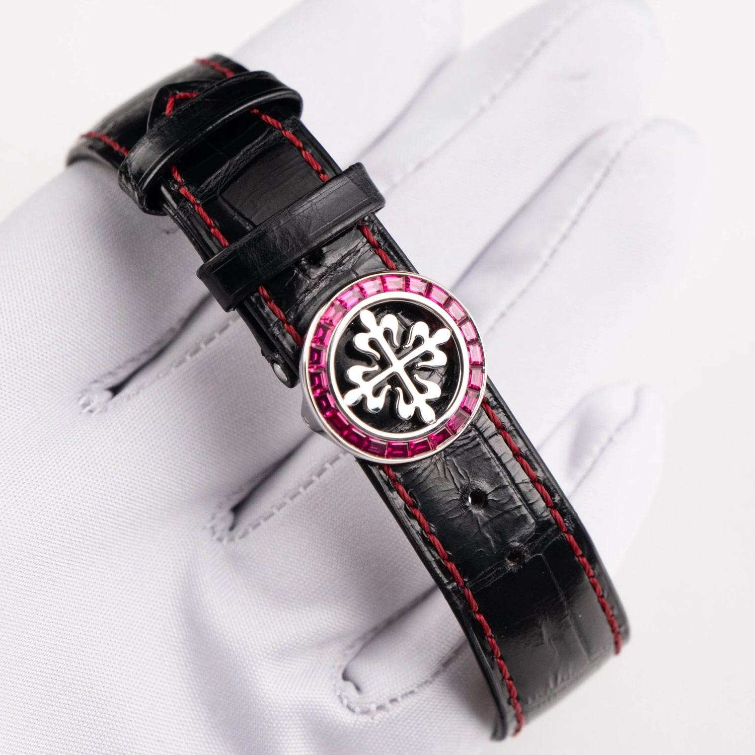 Grand Complications Perpetual Calendar Chronograph Platinum Baguette Rubies image 9