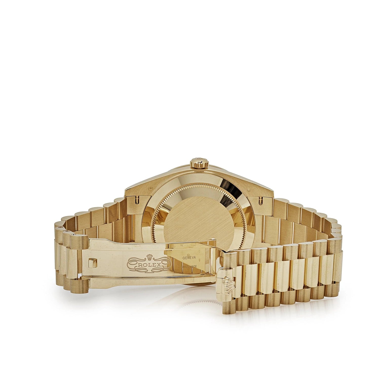 Day-Date Yellow Gold Onyx Baguette Diamond Dial Baguette Bezel image 1
