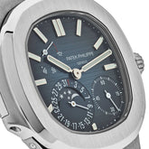 Nautilus Moon Phases Stainless Steel Blue Dial image 4