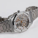 Royal Oak Jumbo Extra-Thin Openworked 50th Anniversary Stainless Steel image 8