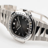 Nautilus Platinum Grey Diamond Baguette Dial Diamond Baguette Bezel image 9