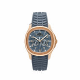 Aquanaut Luce Annual Calendar Moon Phases Rose Gold Blue-Gray Dial image 0