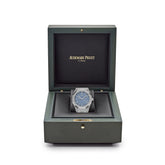 Royal Oak Ladies Selfwinding Frosted White Gold Blue Dial image 2