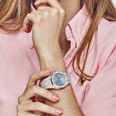 Royal Oak Ladies Selfwinding Frosted White Gold Blue Dial image 7