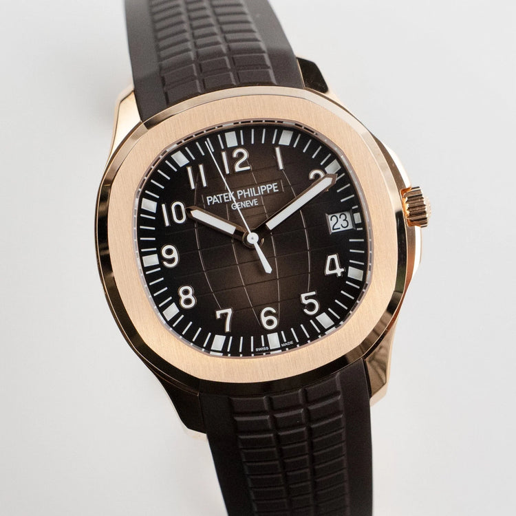 Aquanaut Rose Gold Brown Dial (2021) image 1