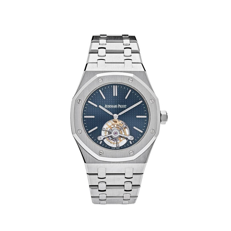 Royal Oak Tourbillon Extra-Thin Steel Blue Dial image 0