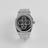 Royal Oak Perpetual Calendar Steel & Platinum Black Dial image 7