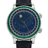 Grand Complications Celestial Joaillerie Platinum Emerald Bezel Blue Dial (2025) image 1