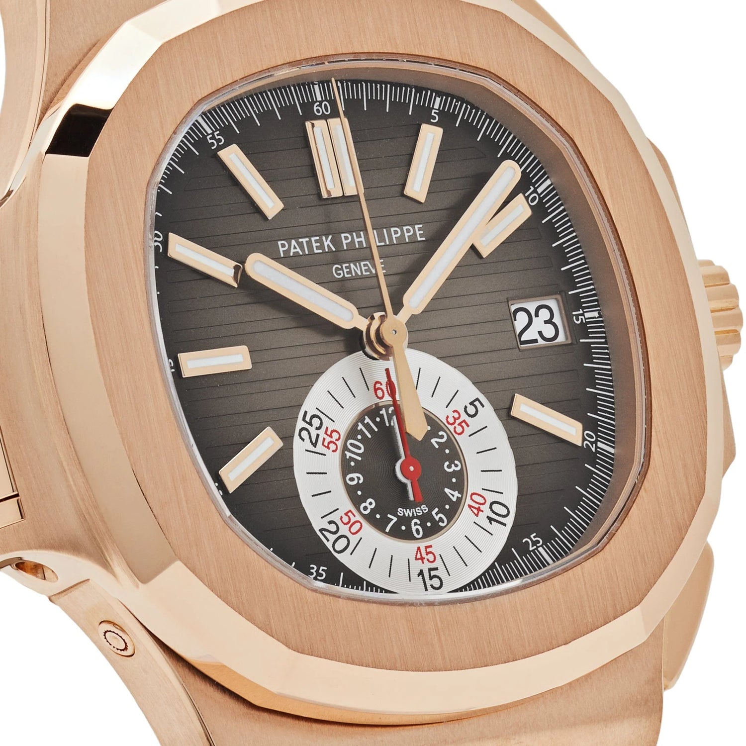 Nautilus Chronograph Rose Gold Brown Dial (2016) image 4