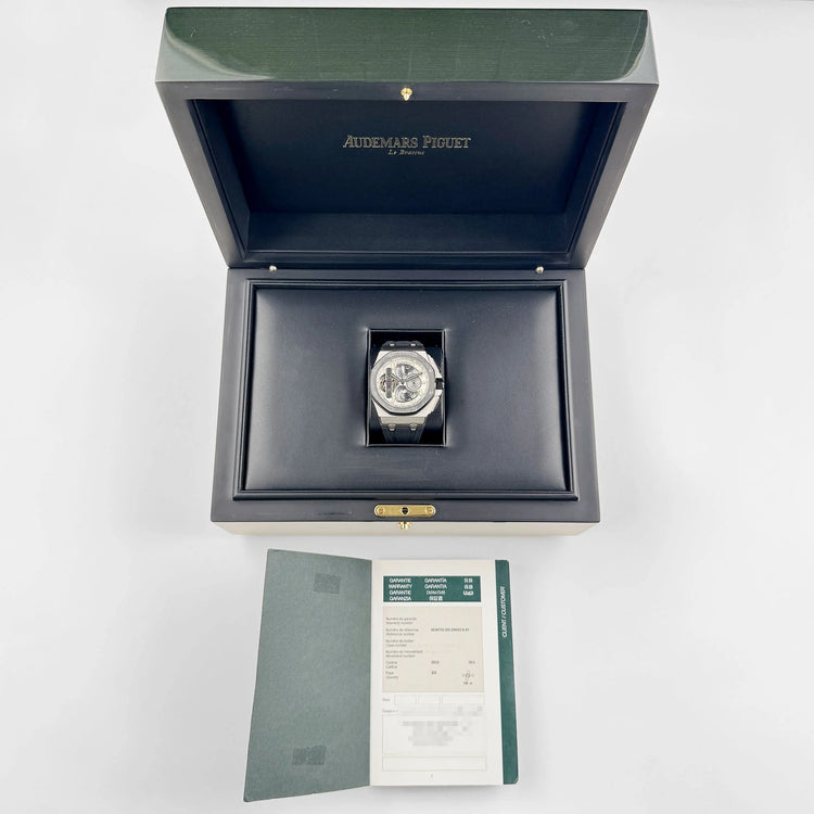 Royal Oak Offshore Tourbillon Chronograph Titanium Openworked Limited Edition (2015) image 11