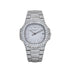 Nautilus Stainless Steel with Aftermarket Diamond Pavé Bezel and Case (2012) image 0