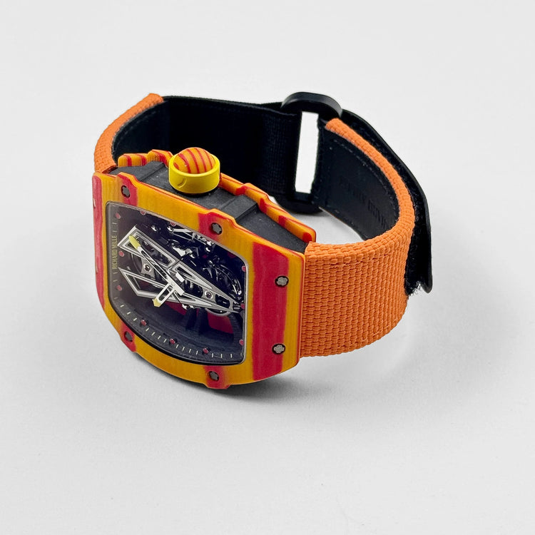 Tourbillon Rafael Nadal Red Yellow Quartz TPT Limited Edition of 50 image 7