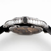 Tourbillon Souverain Joaillerie Platinum Diamond Bezel Black Dial image 10