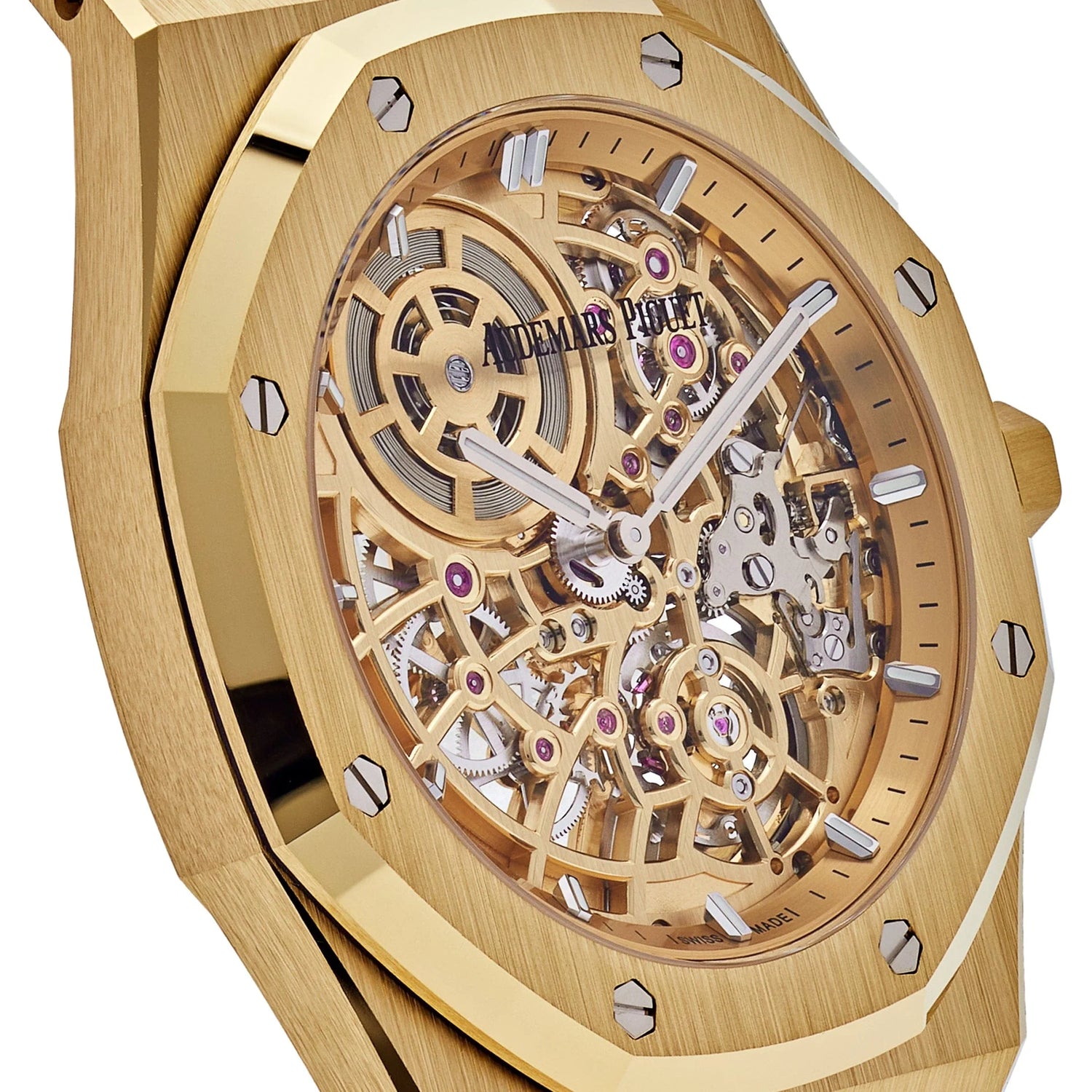 Royal Oak “Jumbo” Extra-Thin Openworked Yellow Gold (2025) image 6