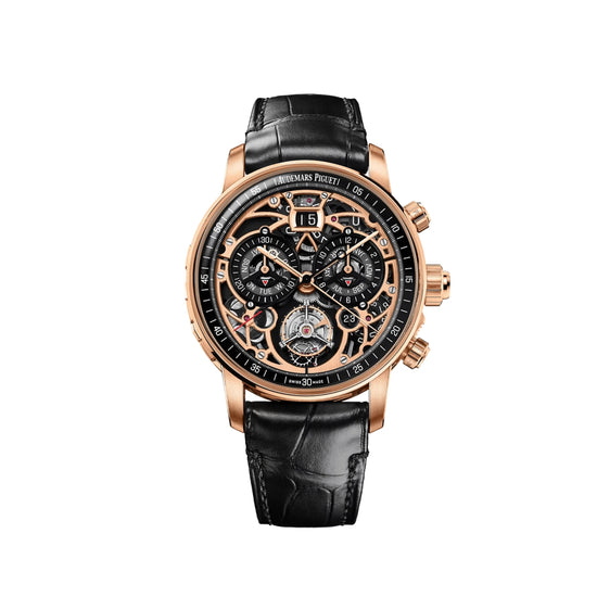 Code 11.59 Skeleton Rose Gold Dial image 0