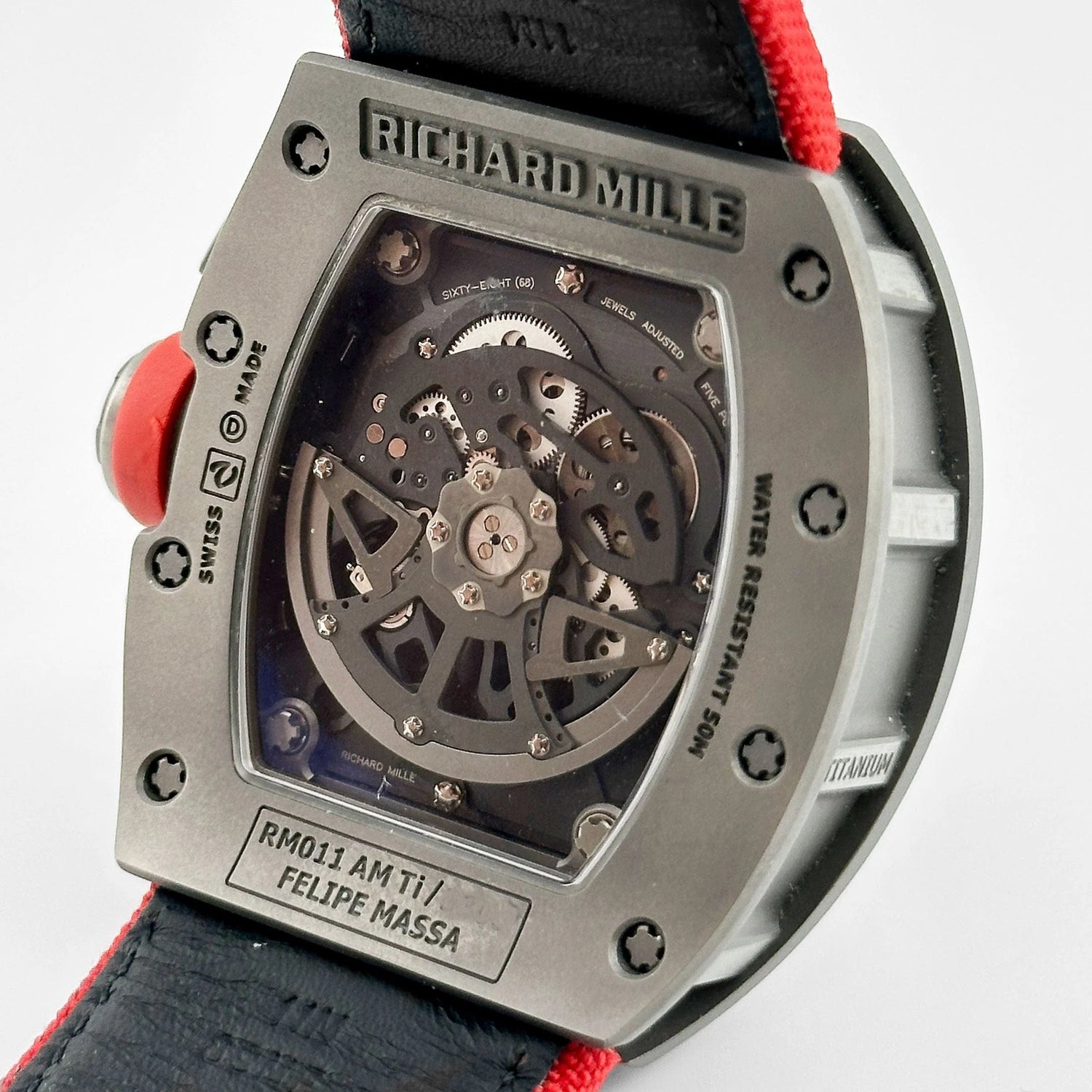 RM 011 Felipe Massa Sandblast Titanium Chronograph image 1