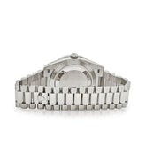 Day-Date Platinum Diamond Dial Emerald Bezel image 4