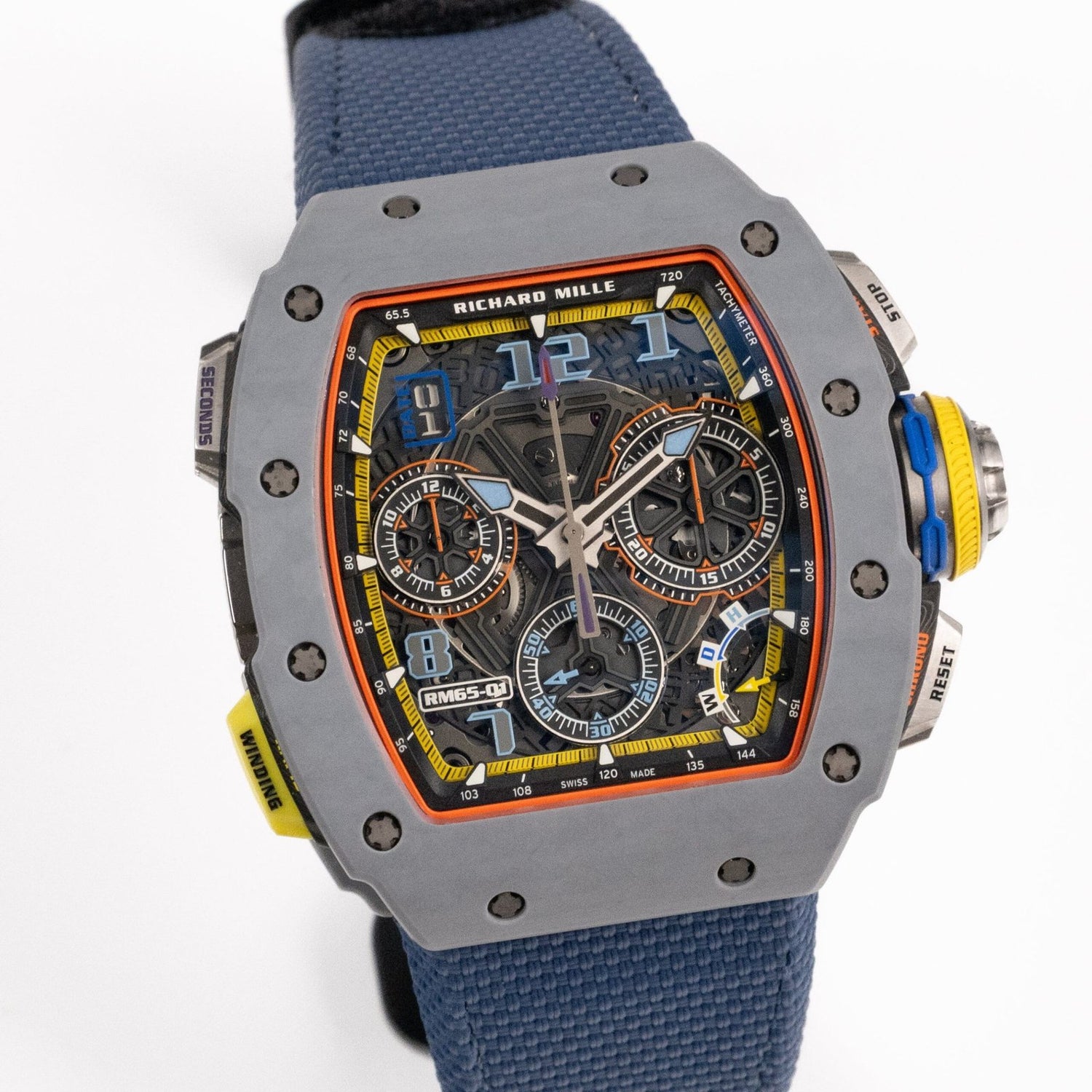 RM 65-01 Automatic Split-Seconds Chronograph Grey Quartz TPT (2023) image 4