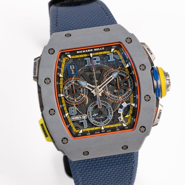 RM 65-01 Automatic Split-Seconds Chronograph Grey Quartz TPT (2023) image 4