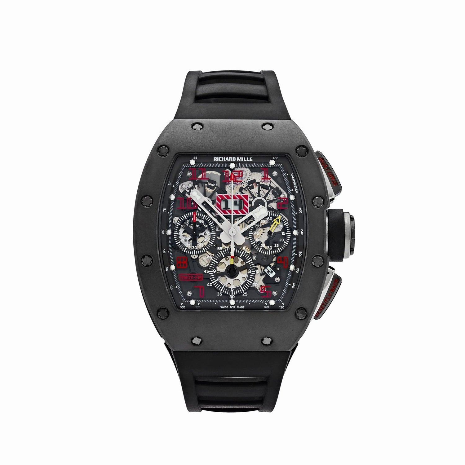 AK TI Felipe Massa Titanium Red Numeral image 0