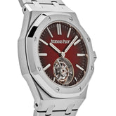 Royal Oak Flying Tourbillon Burgundy Dial Stainless Steel image 3