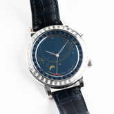 Grand Complications Celestial Joaillerie Platinum Diamond Baguette Bezel Blue Dial (2025) image 10