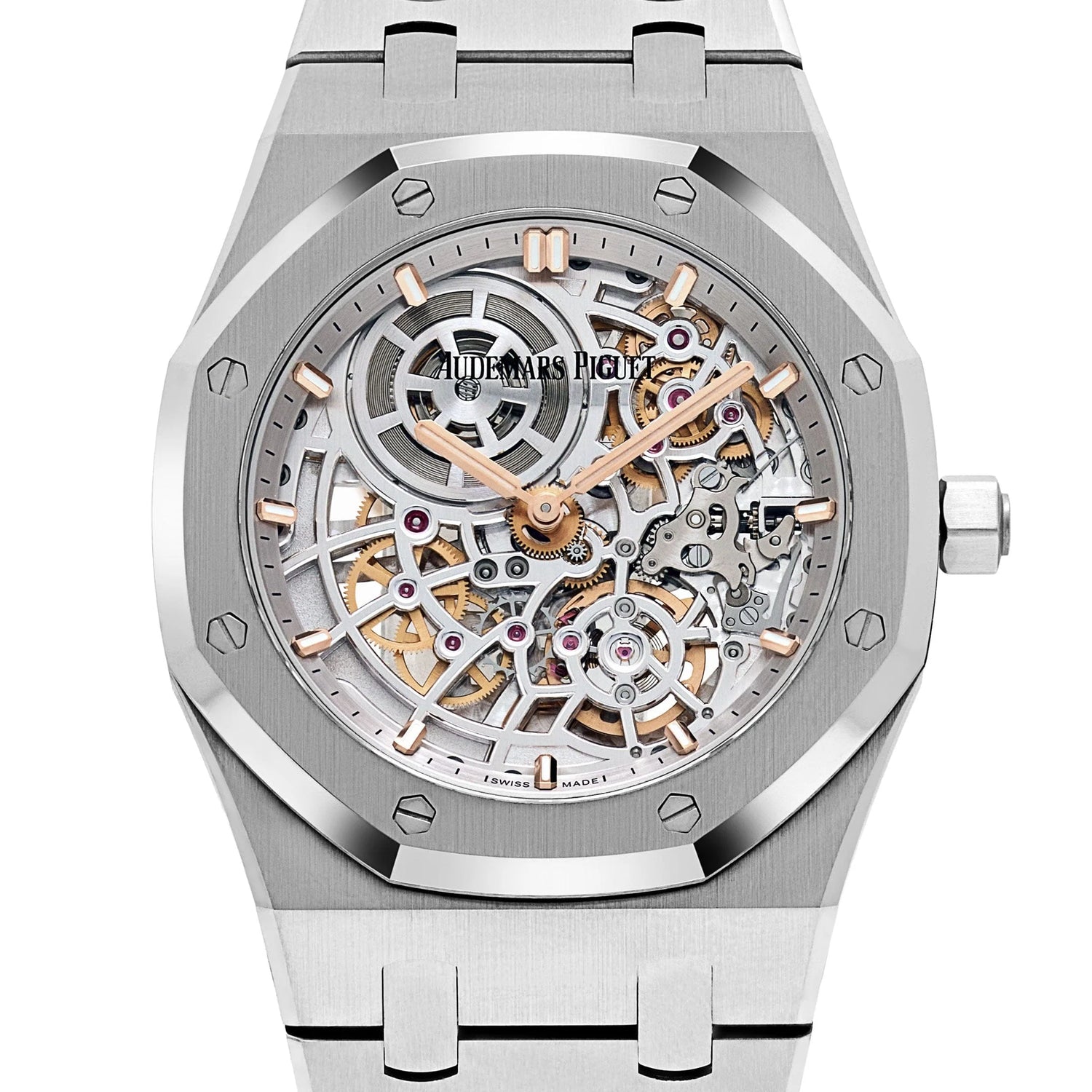 Royal Oak Jumbo Extra-Thin Openworked 50th Anniversary Stainless Steel image 4