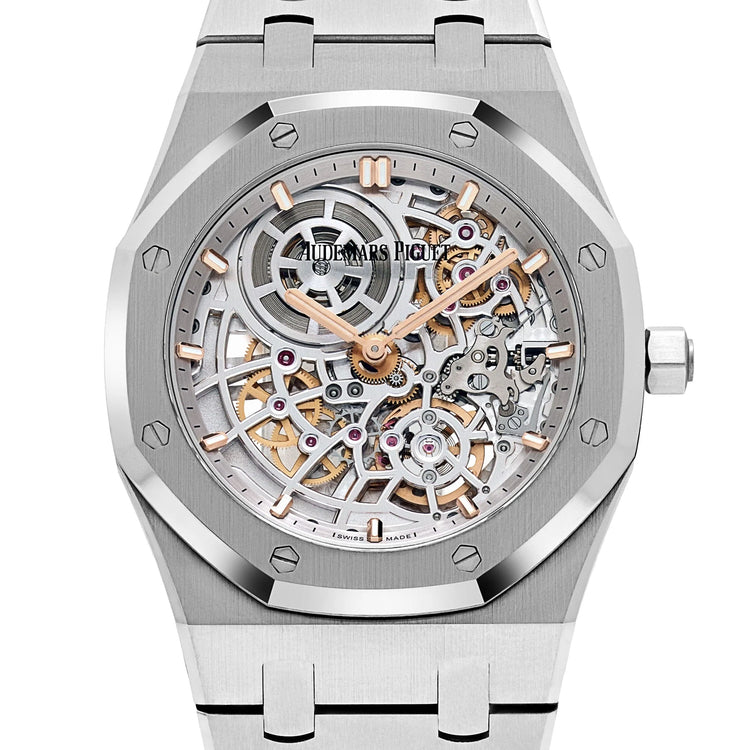 Royal Oak Jumbo Extra-Thin Openworked 50th Anniversary Stainless Steel image 4