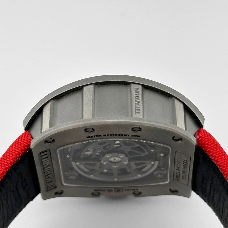 RM 011 Felipe Massa Sandblast Titanium Chronograph image 4